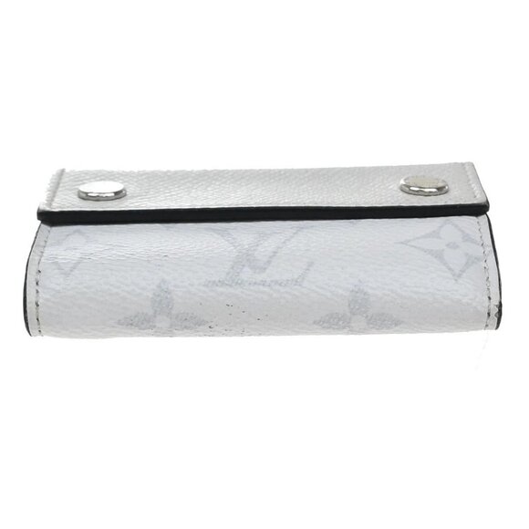 LOUIS VUITTON Discovery Compact Wallet Taigarama Leather Gray M67621 32KB110 - Picture 6 of 11